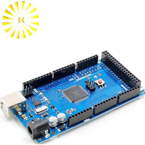 1pcs Mega 2560 R3 ATmega16U2 Development Board + USB Cable Diy Starter Kit ATmega2560 Mega2560 Atmega Connector