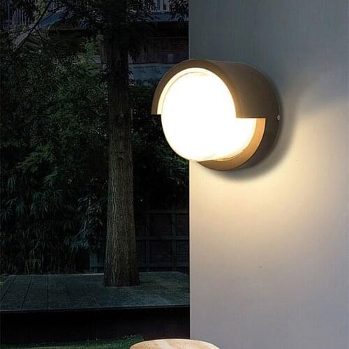 Nordic LED waterproof Moisture-proof wall lamp modern sconce light indoor and outdoor courtyard balcony decor bedroom livingroom
