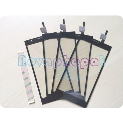 Novaphopat Black Digitizer Screen For MTC smart Surf 4g Touch Screen Glass Digitizer Sensor Screen Replacement + tracking