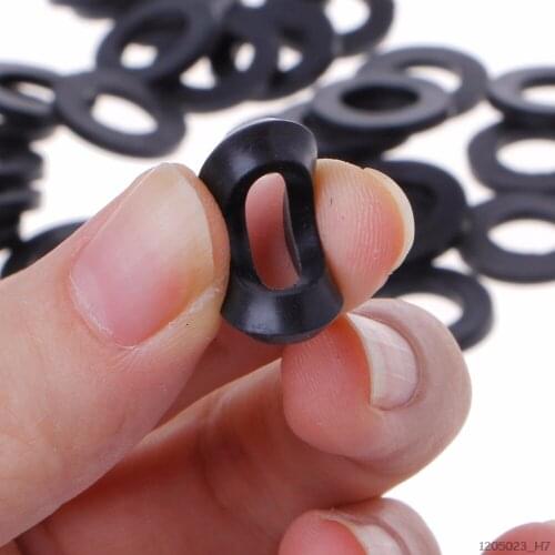 100pcs Flat Rubber Seal O-Ring Hose Gasket Rubber Washer Lot for Faucet Grommet