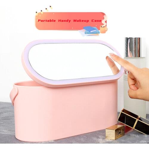 THE MIRROR,Tabletop led make up mirror with lights,SKIN CARE TOOL,Magnifying mirror x20with light,pocketmirror,Christmas Gift