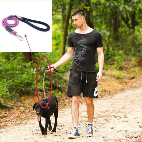 Big dog Leashes Hunter Walking Hunting Running Nylon Strong Hound Dog Lead