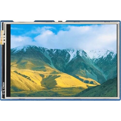 3.5inch resistive touch screen,Pico expansion board,65K Colors, 480×320 Pixels, ILI9488 Driver, Using SPI Bus