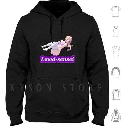 Lewd Anime Girl-Ecchi / Hentai Babe # 13-Musaigen No Phantom World-Kawakami Mai V2 Hoodie long sleeve High Quality