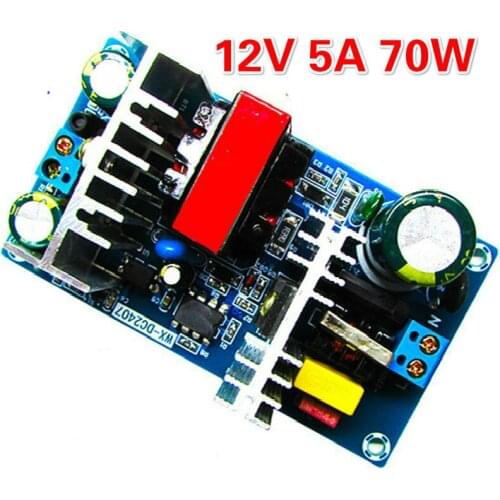 Upgraded 12V 6A High Power Switching Power Supply Board 12V 70W Isolated Power Supply AC-DC Power Supply Module Switch Board