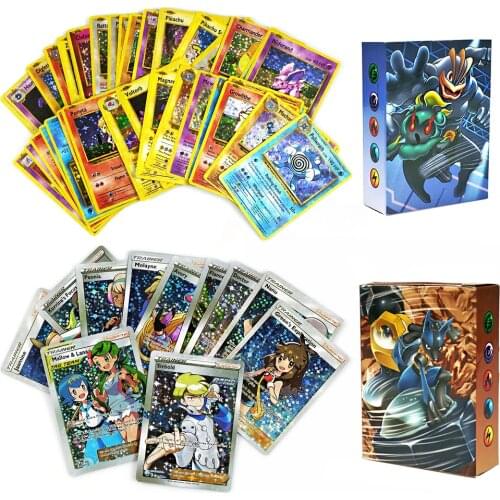 60Pcs 1996 First Edition Pokemon Flash Cards Charizard Blastoise Venusaur Mewtwo Holographic Pokemon Cards Game Collection Cards