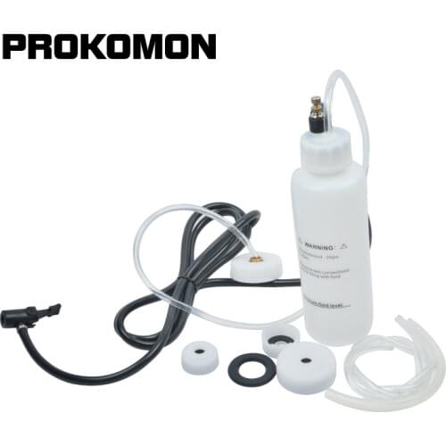 Car Brake Bleeding & Clutch Fluid Bleeder Kit Vacuum Tool Pump For Home DIY Use