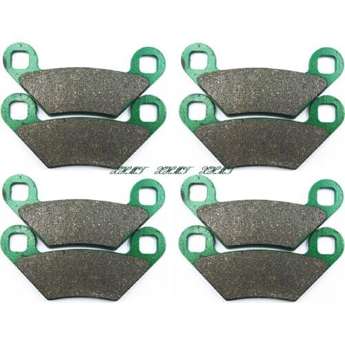 For POLARIS ATV 850 Scrambler 2015 Disc Brake Pads Pill Front Rear