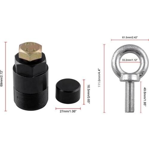 Flywheel Puller and Lifting Ring Set 1 1/2" -16 Fits for Mercury Mariner No: 91-849154T1 91-90455-1