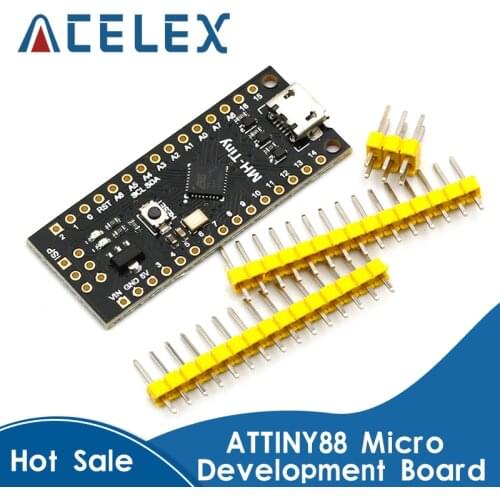 MH-Tiny ATTINY88 micro development board 16Mhz /Digispark ATTINY85 Upgraded /NANO V3.0 ATmega328 Extended Compatible for Arduino