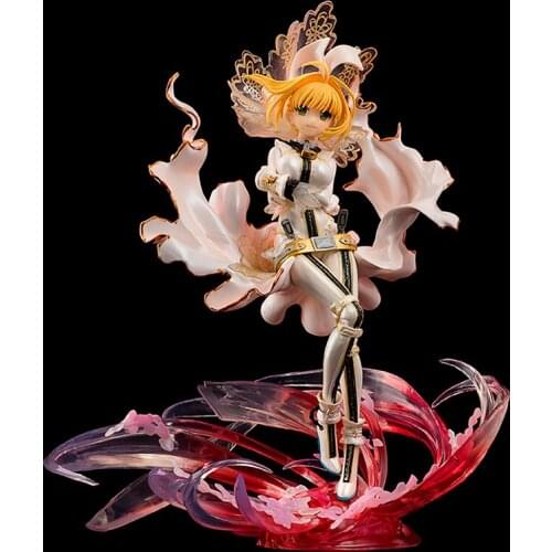 Version of Fate Saber Seba Wedding Dress Nero Claudius Caesar Augustus Germanicus Dimensional Beauty Hand-made Model Decoration