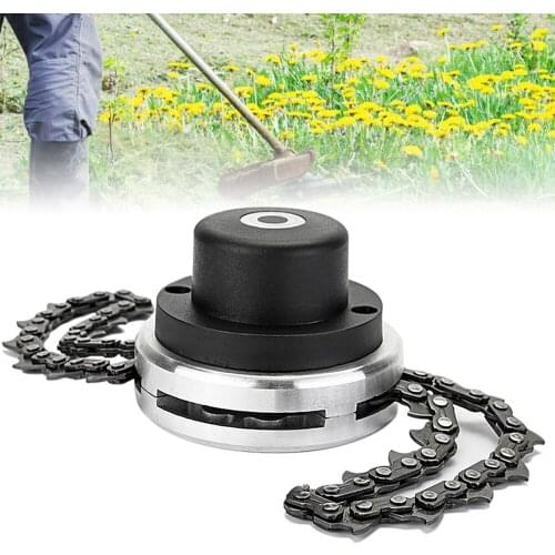 New Model Chain Link Auto Bump Cutter Grass Trimmer Head Brush Cutter Lawn Mower Replacement Spare Parts Garden