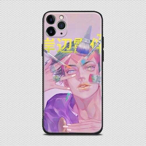 Rohan Kishibe jojo anime For iPhone se 6 6s 7 8 plus x xr xs 11 pro max soft silicone phone case cover shell