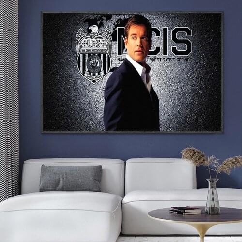 SP099 Silk Cloth Wall Poster NCIS Crime TV Show 05 Art Home Decoration Gift