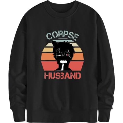 Corpse Husband Fleece Hoodies Sweatshirts Men 2020 Printing New Arrival Hoody Man Harajuku Tracksuits Outdoor Supoleron Hombre