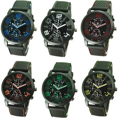 Third Eye The Silicone Women Watch Big Dial Sports Watch