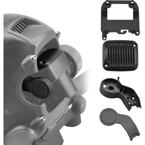 Camera Repair Parts for DJI FPV Combo Auxiliary Shaft Arm Auxiliary Shaft Arm Cover Back Cover Shock Absorber Bracket