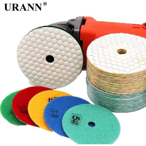 3 inch 4inch Diamond Wet/Dry Polishing Pads Granite Marble Concrete Stone Grinding Discs