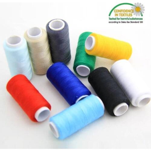 40s/2 Sewing Threads 10pcs/pack-200Yards High Strength Curtain/Cushion/Dress thread/Sewing Yarn/best selling material