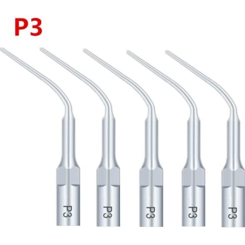 5X Dental Perio Scaling Tips P3 for EMS Woodpecker Piezo Scaler Handpiece SALE