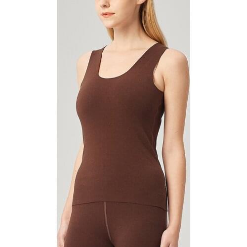 6XL Thermal Tops Winter Slim Tank Warm Top Women Thermo Underwear Invisible Seamless 3D Cut Vest