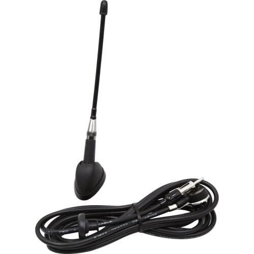 Uxcell Universal Black Car Vehicle Roof Mount Radio FM AM Antenna Aerial Stereo Radio FM/AM Signal Aerial Amplified Antenna