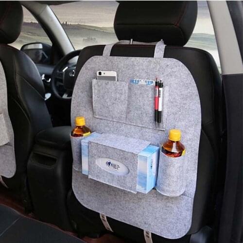 Car Organizer Universal Auto Seat Back Storage Bag Interior accessories for Audi all series Q3 Q5 SQ5 Q7 A1 A3 S3 A4 A4L A6L A7