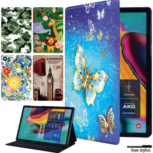 Cover Case for Samsung Galaxy Tab S6 Lite 10.4"P610 P615/Tab S4 T830 T835 10.5" Dust-proof Oldimage Series Leather Tablet Case