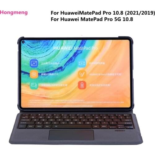 Hongmeng Business Ultra thin One Bluetooth keyboard Cover With Touch Pad For Huawei Matepad 11 Pro 5g 10.8 " Tablet Case