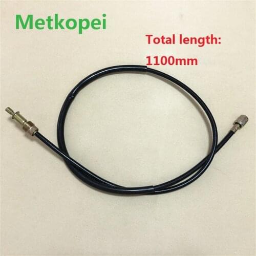 Motorcycle GN250 speedometer cable wire line for Suzuki 250cc GN 250 speedo meter transmission parts length 110cm 34910-38301