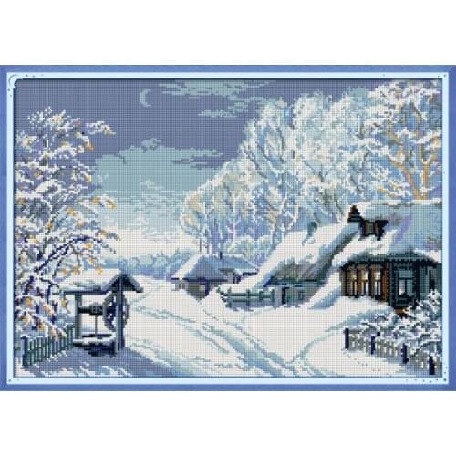 Joy Sunday Diamond Painting Scenery Full Square 5D DIY Diamond Mosaic Picture Rhinestone Handmade Kits Diamond Embroidery Icons