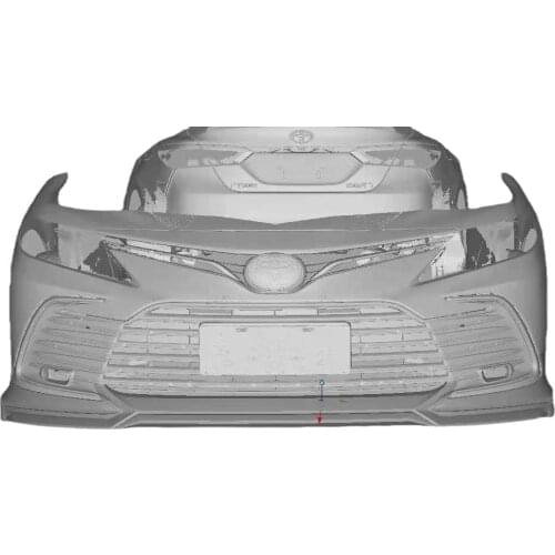 Suit For 21 Yofer Types Camry Modified Luxury Front Side Skirt and Rear Lip Back Corner