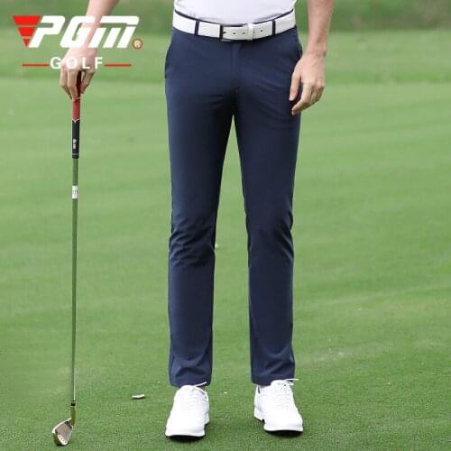 Mens Golf Pants Slim-Fit Elastic Breathable Golf Pant