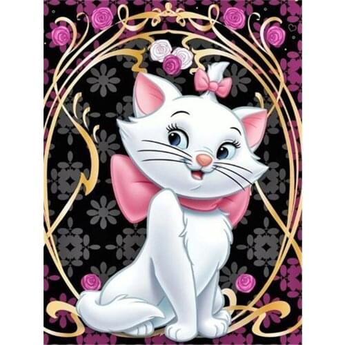 Cartoon Marie Cat Animail DIY Cross Stitch Embroidery 11CT Kits Craft Needlework Set Printed Canvas Cotton Thread Home Sell
