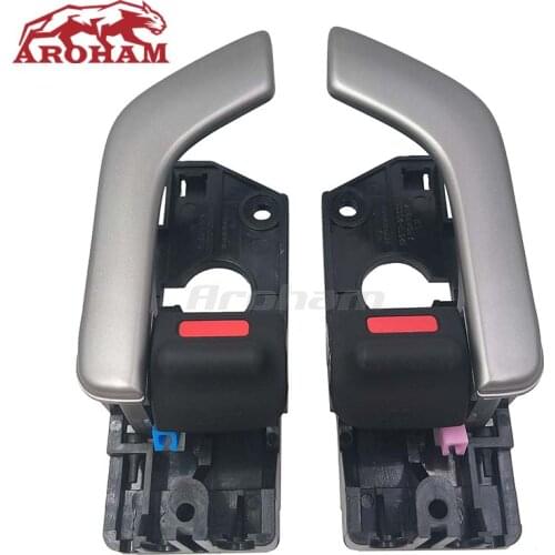 New Brand Pair OEM 826102C500LK 826202C500LK Inside Silver Door Catch LH RH For 2003-2008 Hyundai Tiburon Tuscani
