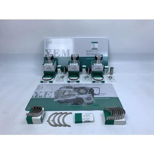 New Aftermaket Engine Part D1403 Overhual Kit With Cylinder Piston Rings Gasket Kit Bearings For Kubota