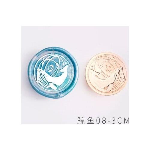 New Seal Handbook Lacquer Seal Chapter Head Envelope Sealing Wax Stamp Greeting Card Invitation Gift Handbook Seal