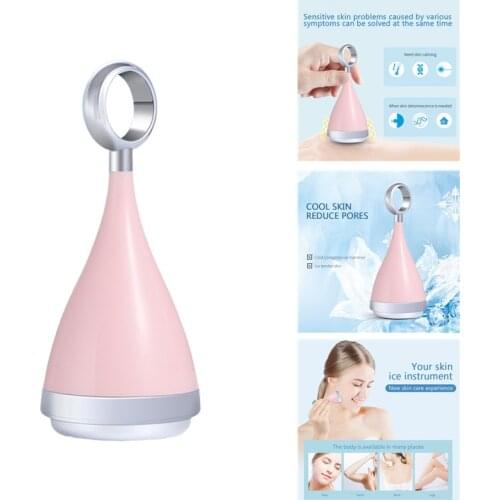 New Facial Ice Muscle Instrument Summer Face Cool Ice Roller Massager Handheld Ice Compressor Repair Sunburn Beauty Devices