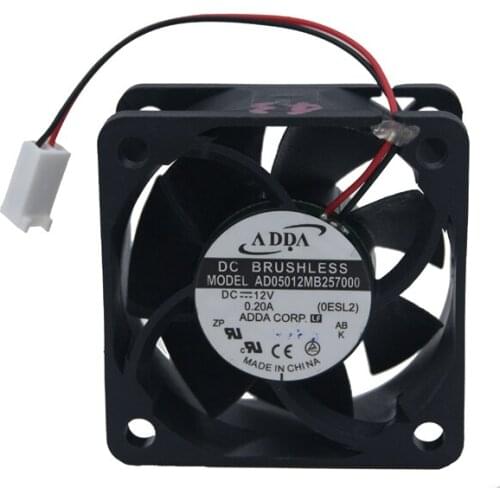 ADDA AD05012MB257000 (0ESL2) DC 12V 0.20A 50x50x25mm Server Cooling Fan