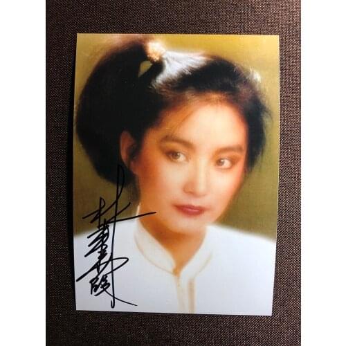 Hand signed Brigitte Lin autographed original photo autographs 5*7 102019X