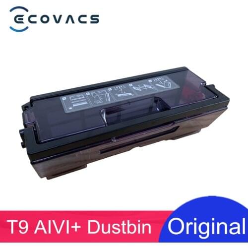Original ECOVACS Accessory Dustbin for Deebot T9 AIVI Plus Dust Box for Auto Empty Station Cleaner Spare Parts