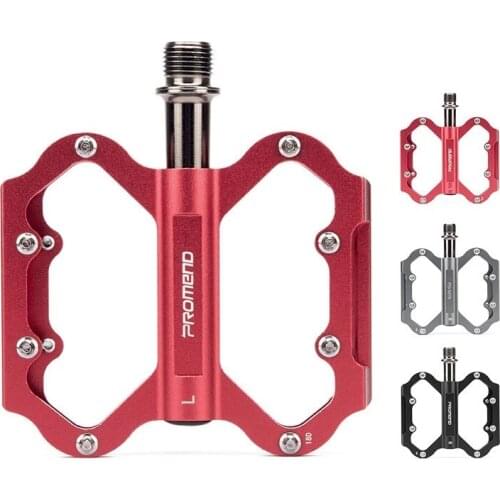 Promend PD-M78 Aluminum Alloy 3 Bearing MTB Bicycle Pedal Ultra Light Anti Slip Lubrication Bicycle Pedal 9/16 Bike Accessorie