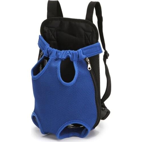 Pet Carry Adjustable Dog Backpack Kangaroo Breathable Front Puppy Dog Carrier Bag Pet Carrying Travel Legs Out Carrier BB0003