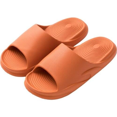 Female Household Summer Silent Bathroom Thick-Soled Anti-Skid Deodorant Quick-Drying Couple Home Bathing Male Sandals Slippers