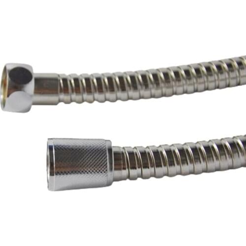 K1KA Twistless Extra-Long Handheld Shower Hose,Replacement Accessories, With 2 brass Connectors, Stainless Steel Sleeve 2 Meters