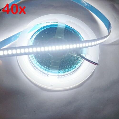 3 Years Warranty FREE DHL 200m Korea Chip 1200LED 18~20W/m Non Waterproof DC 12V 2835 White/Warm/Nature whiteLED Strip Light