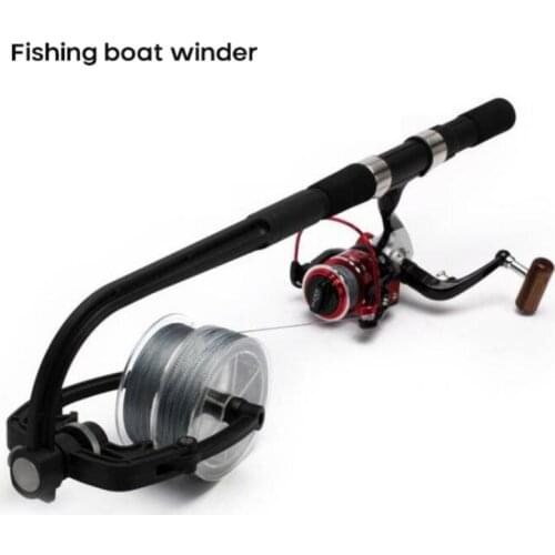 Outdoor Fishing Reel Line Winder Fishing Line Winder System Reel Line Spooler Vacuum Spooling Fishing Line Winding Line Winder