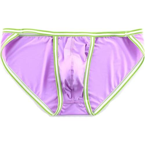 Hot Sale Sexy Underwear Men Mini Briefs Ultra Thin Underpants Bikini Slips Homme Male Straps Sissy Panties Bulge Pouch