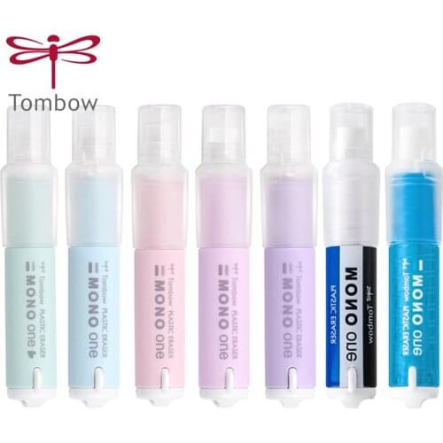 1Pcs Japan TOMBOW MONO ONE rotating eraser JCB-111 portable creative lipstick modeling rubber replaceable core wipe clean