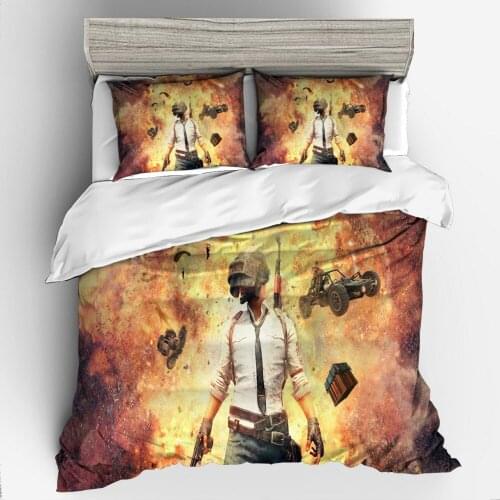 3D Design Digital Printing Bedding Set Duvet Cover Pillowcase Bedclothes Dropshipping Gife Game king Queen size 2020038
